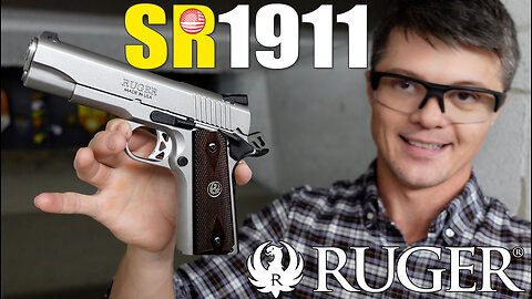 Ruger SR1911 Review (UNEXPECTEDLY GREAT Ruger 1911 Pistol)