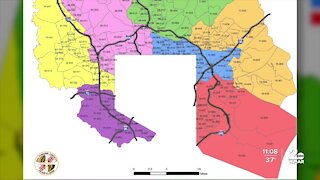 Group rallies to demand changes to proposed redistricting map in Baltimore County