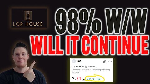 HUGE LQR Rally - Will it Continue ?!🔥 is LQR a SQUEEZE Play.. │ Must Watch Video