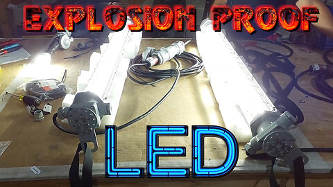 Explosion Proof Linear LED Light - 10,800 Lumens