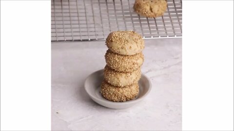Tahini Sesame Cookies Recipe