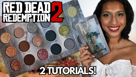 NEW Nomad Cosmetics Ghost Town Palette X RDR2 | Makeup Tutorials Inspired by Red Dead Redemption