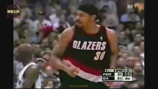 Rasheed Wallace 22 Points 3 Ast @ Spurs, 2000-01.