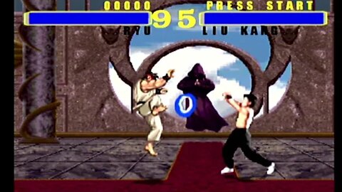 Street Fighter Vs. Mortal Kombat (Arcade)On Dreamcast