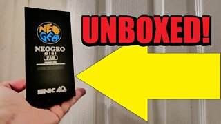 Unboxing a Neo Geo Mini Controller. Because of course.