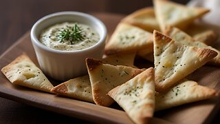 Lemon Thyme Pita Chips