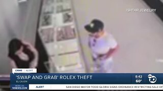 'Swap and grab' Rolex heist at El Cajon jewelry store