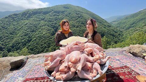 Mix- cooking chicken in the village with three different recipes in one hour!