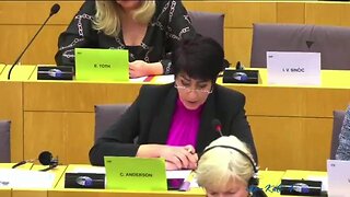 CHRISTINE ANDERSON, MEP, DESTROYS EU COVID LIES!