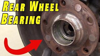 How to Check and Replace Rear Wheel Bearing ~ VW MK5 GTI