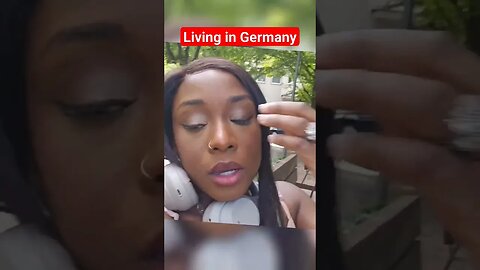 Living in Germany vlog premieres today on @busybawdee 12 EST