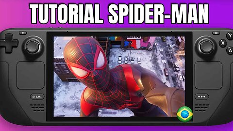 Steam Deck como configurar cotnroles em Spider-Man