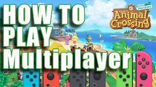 How to Play Multiplayer in Animal Crossing New Horizons - All Modes (local, 1 switch, co op, online)