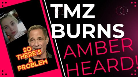 TMZ BURNS AMBER HEARD! #shorts