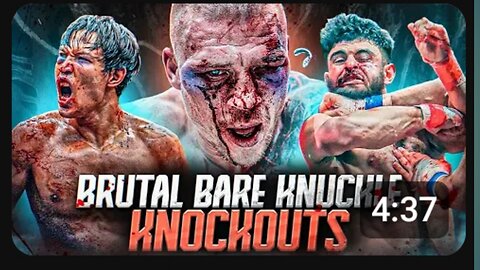 Bare Knuckle Most Brutal Knockouts - Top Dog_ KOTS_ Hardcore Fighting _ More
