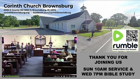 Corinth 6-5-2024: Wednesday Night Bible Study