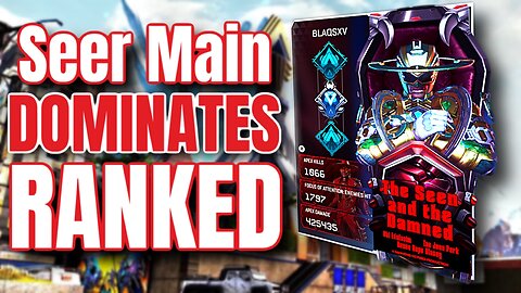 Seer MAIN Dominates Ranked | Apex Legends Season 17 (BEST ALC Controller Settings)