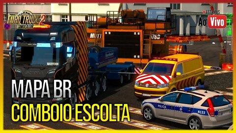 ▶️COMBOIO COM MODS BRASILEIROS MAPA BR BRASIL EEURO TRUCK SIMULATOR 2 1.43 ETS2