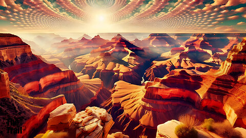 Acoustic Group - Nylon String Theory | (AI) Grand Canyon Mosaic: A Kaleidoscopic Journey