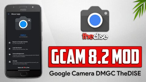 Google Camera 8.2 TheDise | Gcam Mod 8.2 | TheDise DMGC v5.0 com MÁXIMA QUALIDADE!