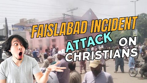 In #Jaranwala tehsil of #Faisalabad, angry Mob have set fire to a #churches and #Christian Colony.