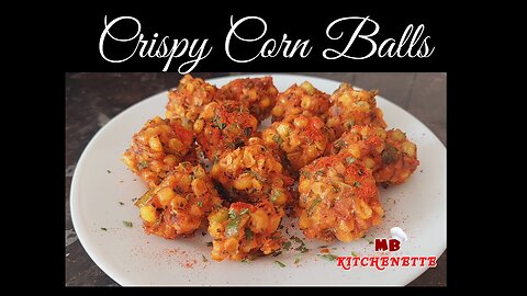 Budget Easy Crispy Corn Balls Recipe: Cooking The Best Corn You'll Ever Have: #food #share #foryou