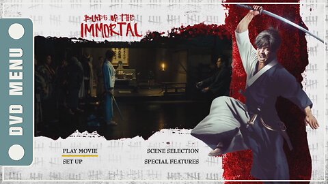 Blade of the Immortal - DVD Menu