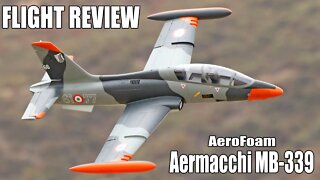 Assembly & Flight Review - AeroFoam MB-339 105mm EDF Jet