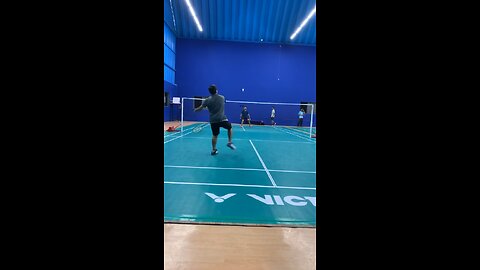 BADMINTON SINGLE RALLY 🔥