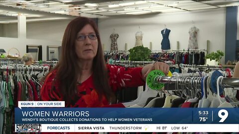Tucson boutique helping women veterans hits milestone