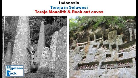 Gigantic Monoliths and Mysterious Rock Cut Burials of Toraja, Indonesia
