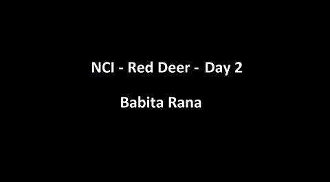 National Citizens Inquiry - Red Deer - Day 2 - Babita Rana Testimony