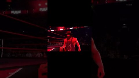 WWE 2k22 HillBilly Jim Entrance #shorts