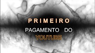 AGRADECIMENTOS E PRIMEIRO PAGAMENTO DO YOUTUBE - de Carlos Eduardo Valente