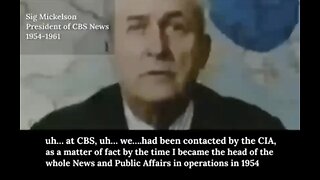 The Central Intelligence Agency owns everyone of any significance in the major media