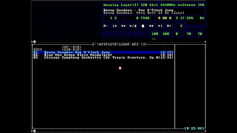 MPX Player On Bare Metal Lenovo FreeDOS