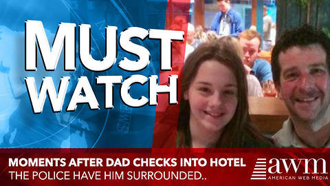 Moments After Dad Checks Into Hotel With His Daughter, He Finds Cops Surrounding Him