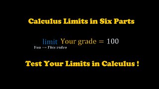 Calculus Finite Limits