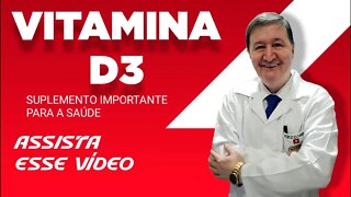 VITAMINA D3 EM CÁPSULAS SUBLINGUAIS É MUITO IMPORTANTE PARA A SAÚDE E O APROVEITAMENTO É 99,99%