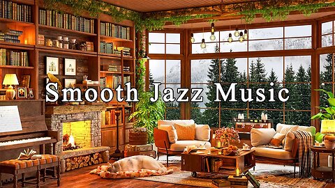 Smooth Jazz Music in Cozy Coffee Shop Ambience ☕ Relaxing Jazz Instrumental Music | Background Music