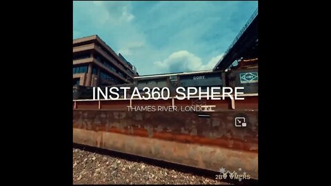 INSTA360 SPHERE - THAMES RIVER SOUTHWARK BRIDGE LONDON #insta360sphere #djiair2s
