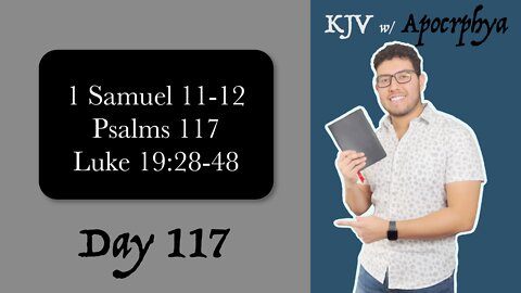 Day 117 - Bible in One Year KJV [2022]