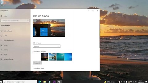 Mini Tutorial - Como trocar o papel de parede no Windows 10