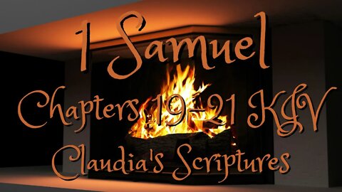 The Bible Series Bible Book 1 Samuel Chapters 19-21 Audio