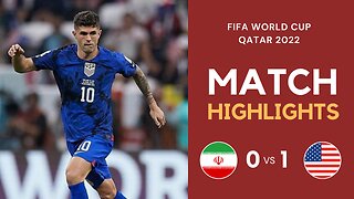 Match Highlights - Iran 0 vs 1 USA - FIFA World Cup Qatar 2022 | Famous Football
