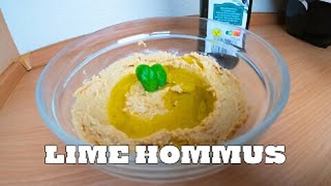LIME HUMMUS: This Recipe is SO FRESH and EASY!