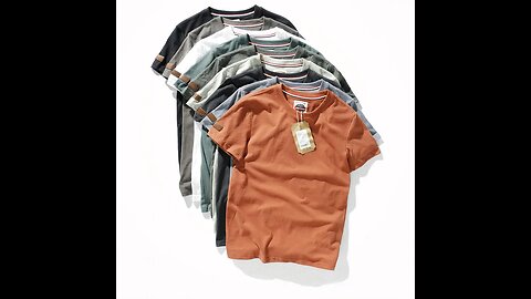 ANNUAL SALE!!New Arrival Short Sleeve European and American Men's T-shirt