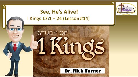 I Kings 17:1-24 (Lesson #14)