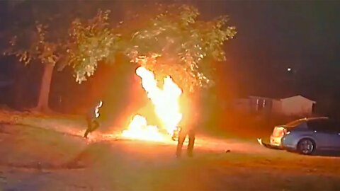 Arkansas motorcyclist engulfed in 'fireball' after state police shock him with Taser