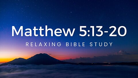 MHB 187 - Matthew 5:13-20